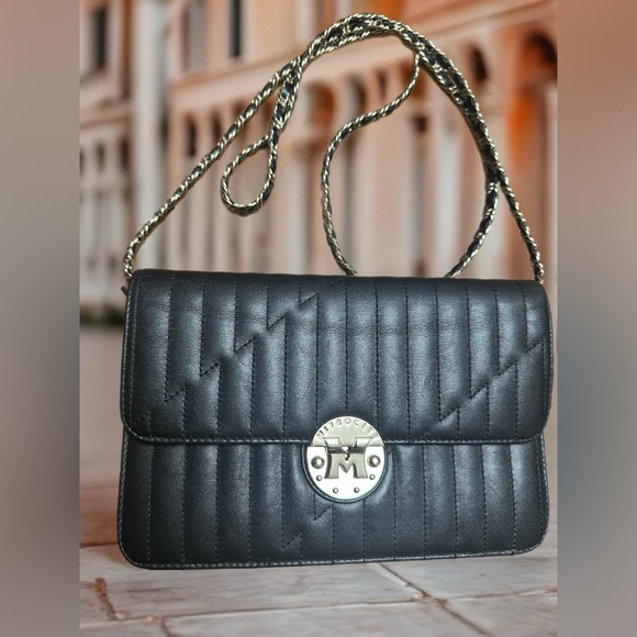 Black Quilted Crossbody Bag - Picture 1 of 1